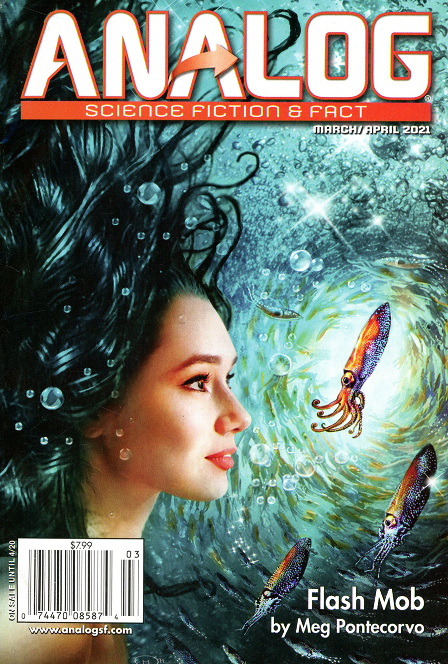 Analog Science Fiction And Fact Vol 141 #3 & 4 March / April 2021