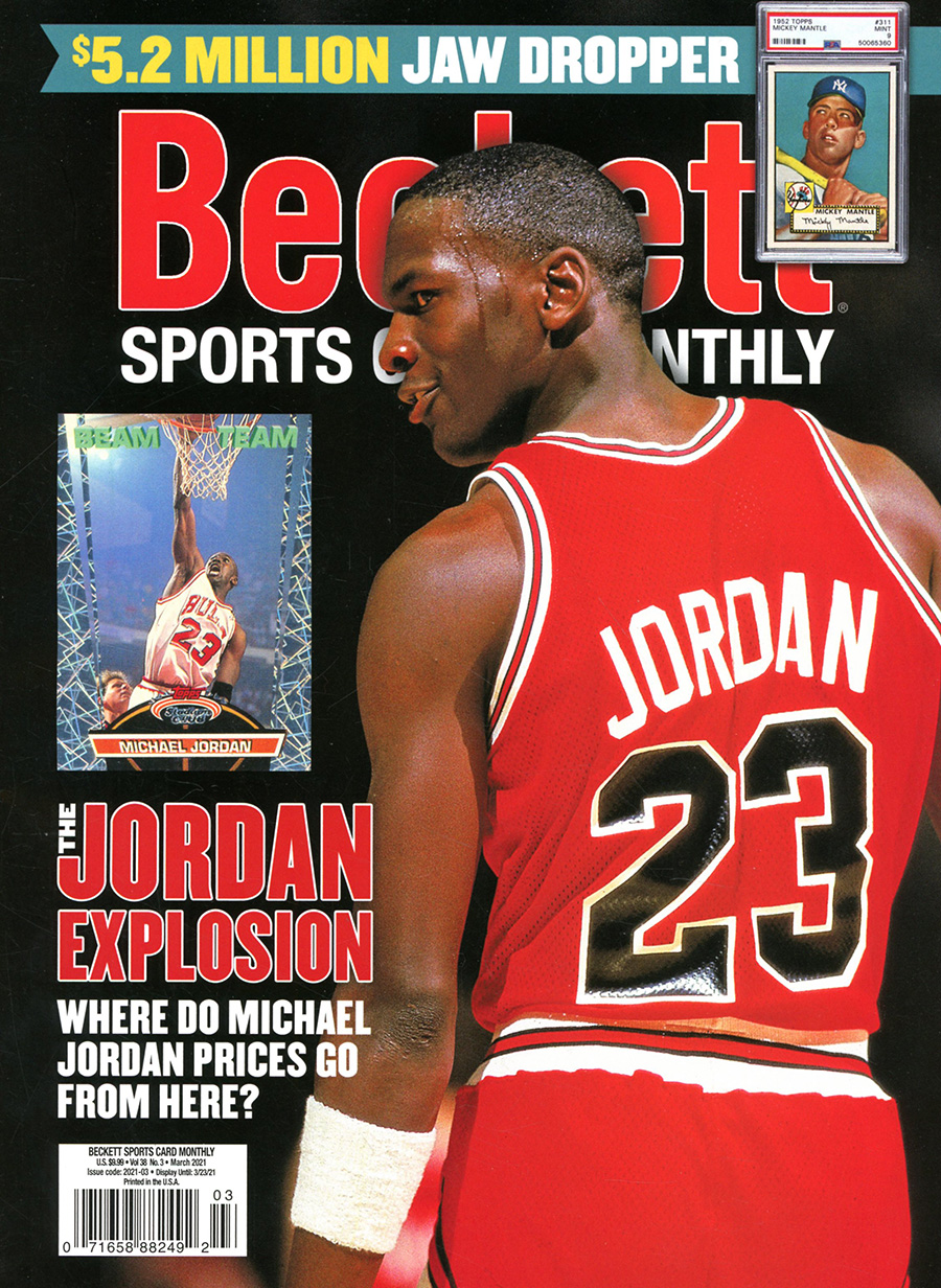 Beckett Sports Card Monthly #432 Vol 38 #03 March 2021