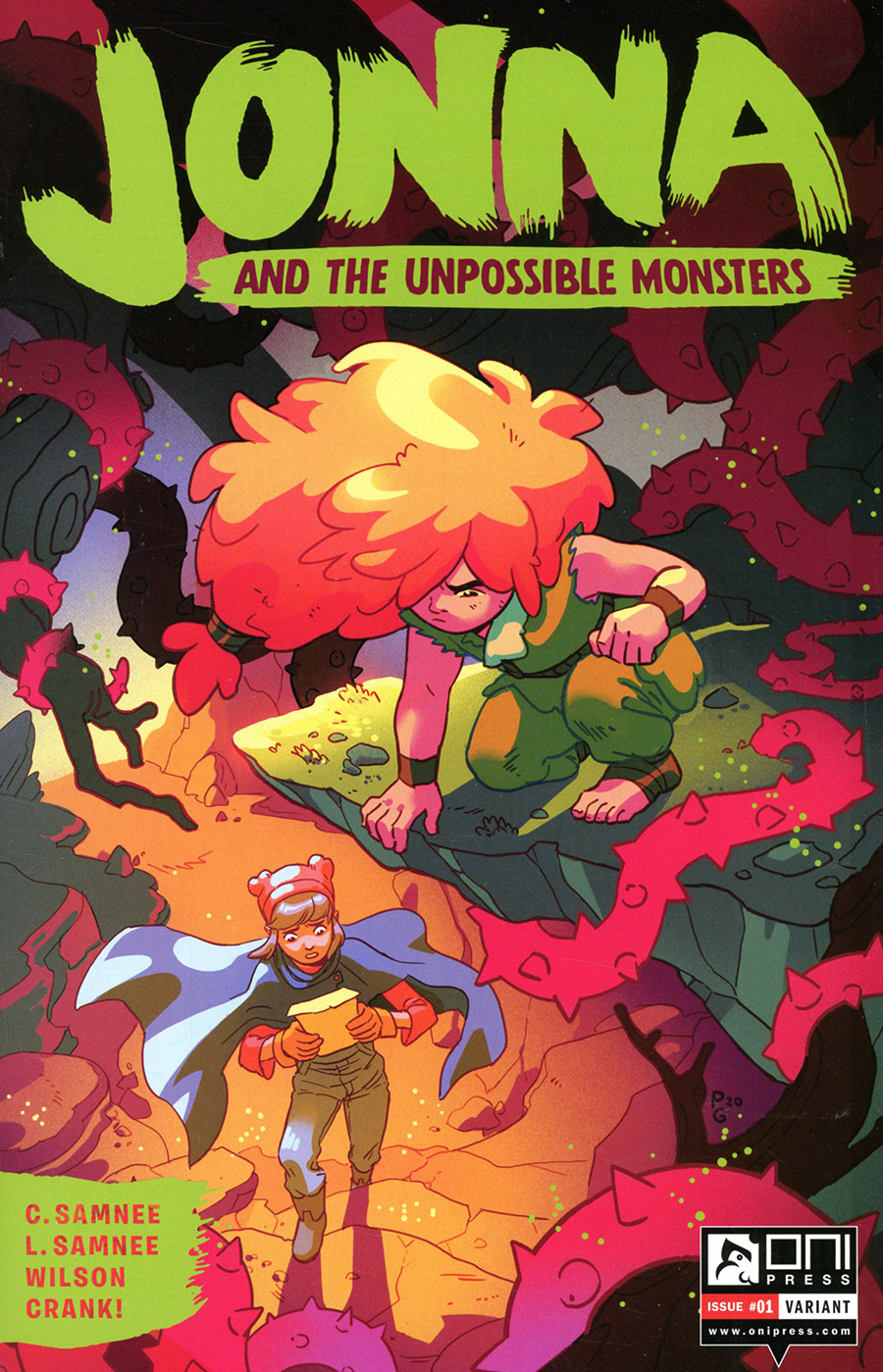 Jonna And The Unpossible Monsters #1 Cover C Incentive Paulina Ganucheau Variant Cover