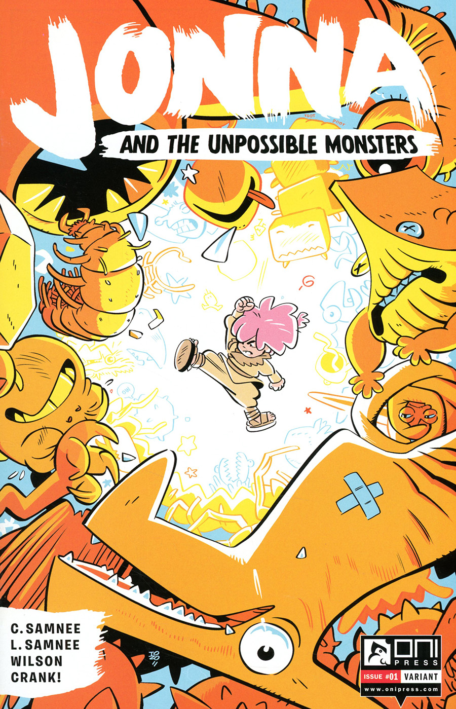 Jonna And The Unpossible Monsters #1 Cover E Incentive Tonci Zonjic Variant Cover