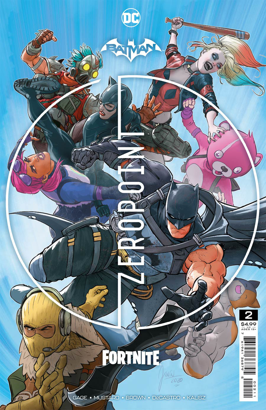 Batman Fortnite Zero Point #2 Cover A Regular Mikel Janin Cover