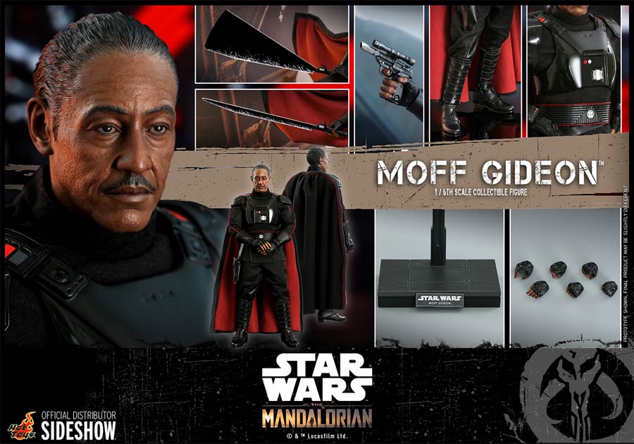 Star Wars The Mandalorian Moff Gideon Sixth Scale Figure