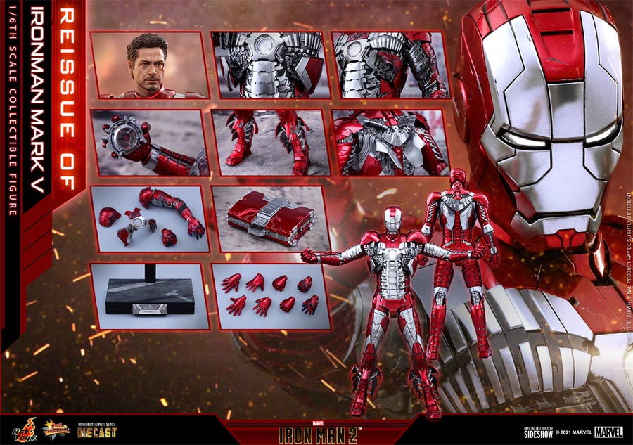 Iron Man 2 Iron Man Mark V Sixth Scale Figure