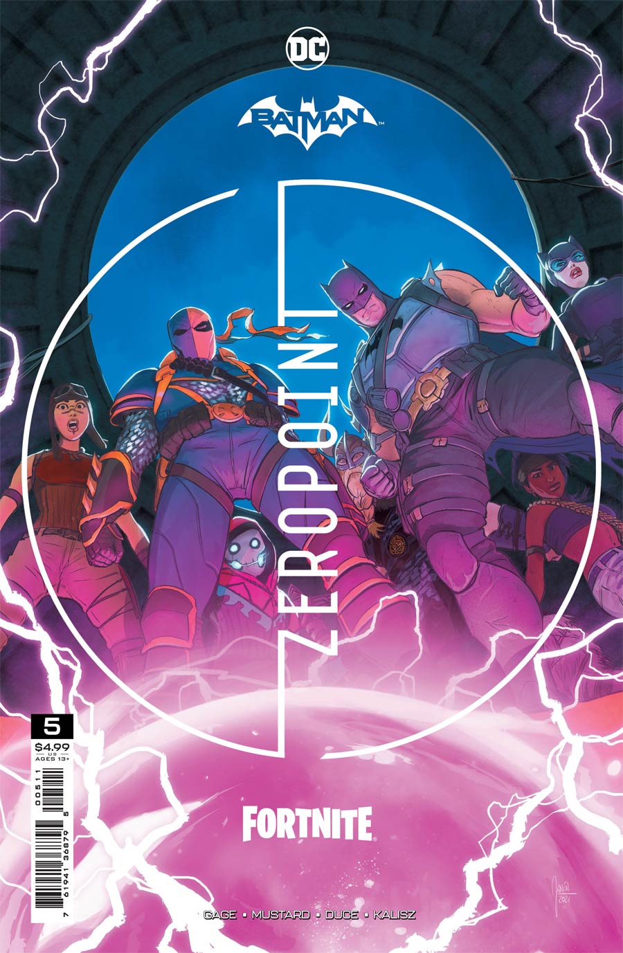 Batman Fortnite Zero Point #5 Cover A Regular Mikel Janin Cover