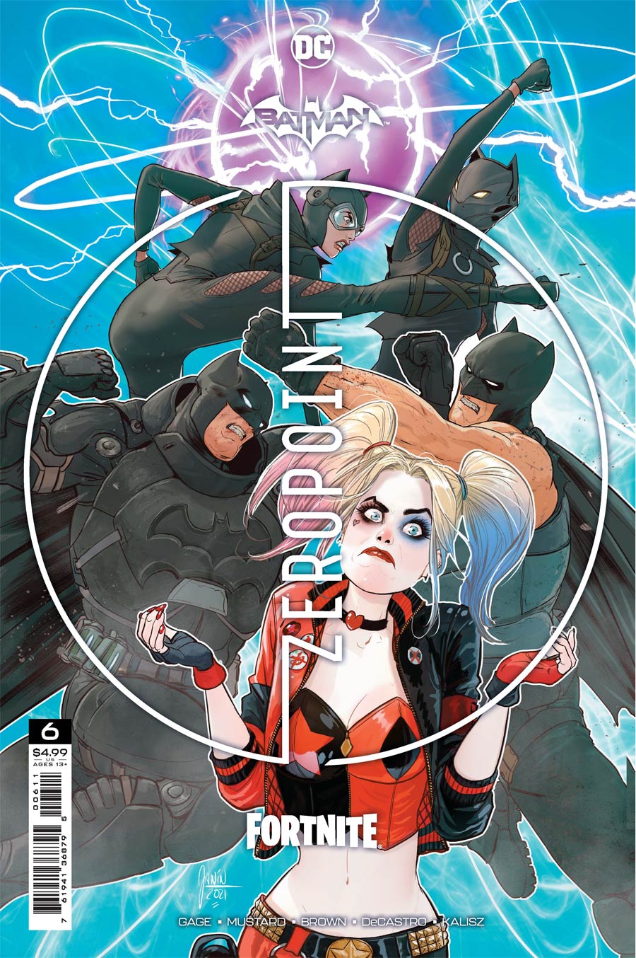 Batman Fortnite Zero Point #6 Cover A Regular Mikel Janin Cover