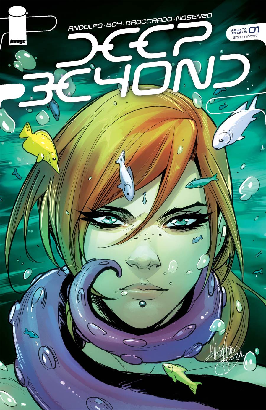 Deep Beyond #1 Cover H 2nd Ptg