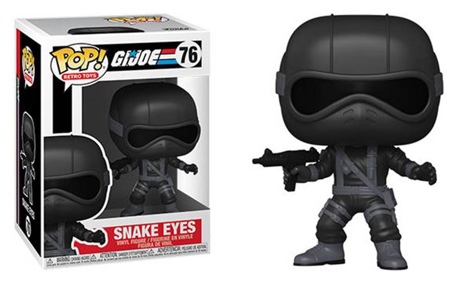 POP Vinyl GI Joe Snake Eyes Vinyl Figure