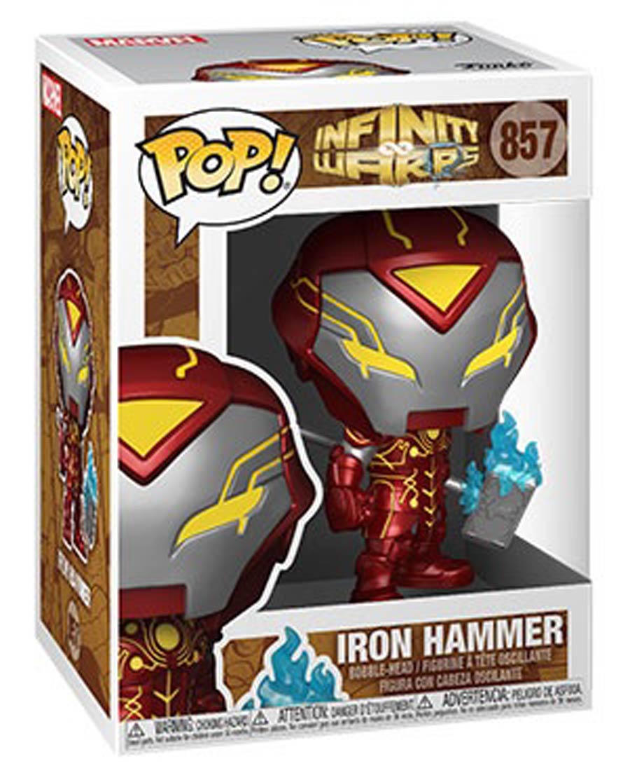 POP Marvel Infinity Warps Iron Hammer Vinyl Bobble Head