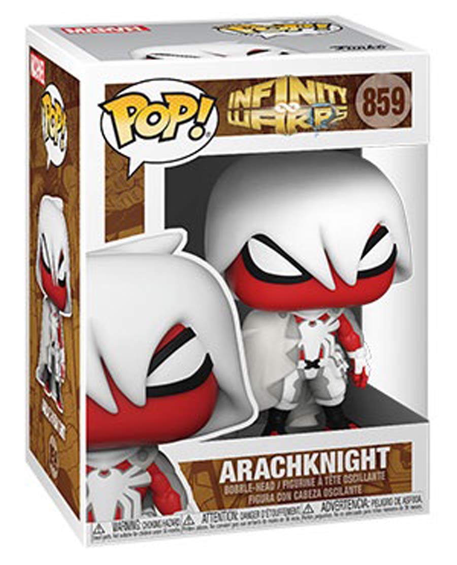 POP Marvel Infinity Warps Arachknight Vinyl Bobble Head
