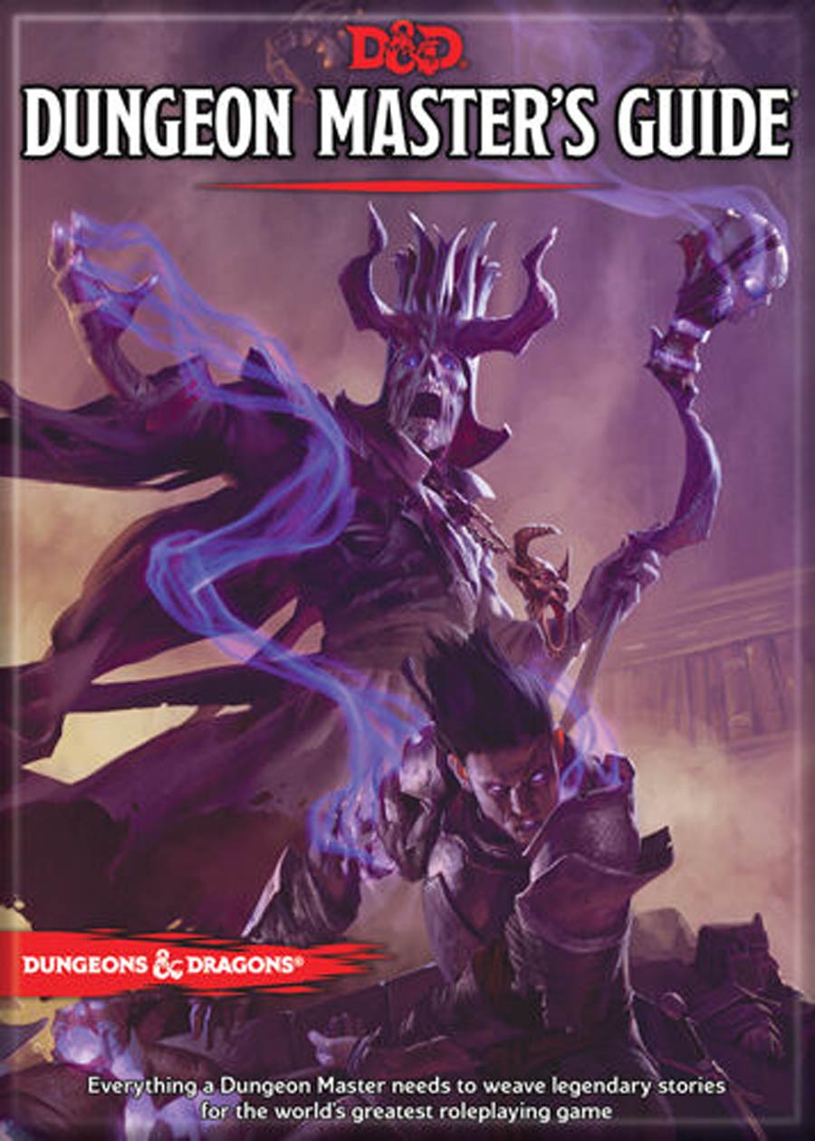 Dungeons & Dragons 2.5x3.5-Inch Magnet - Dungeon Master Guide 5th Edition (73872DD)
