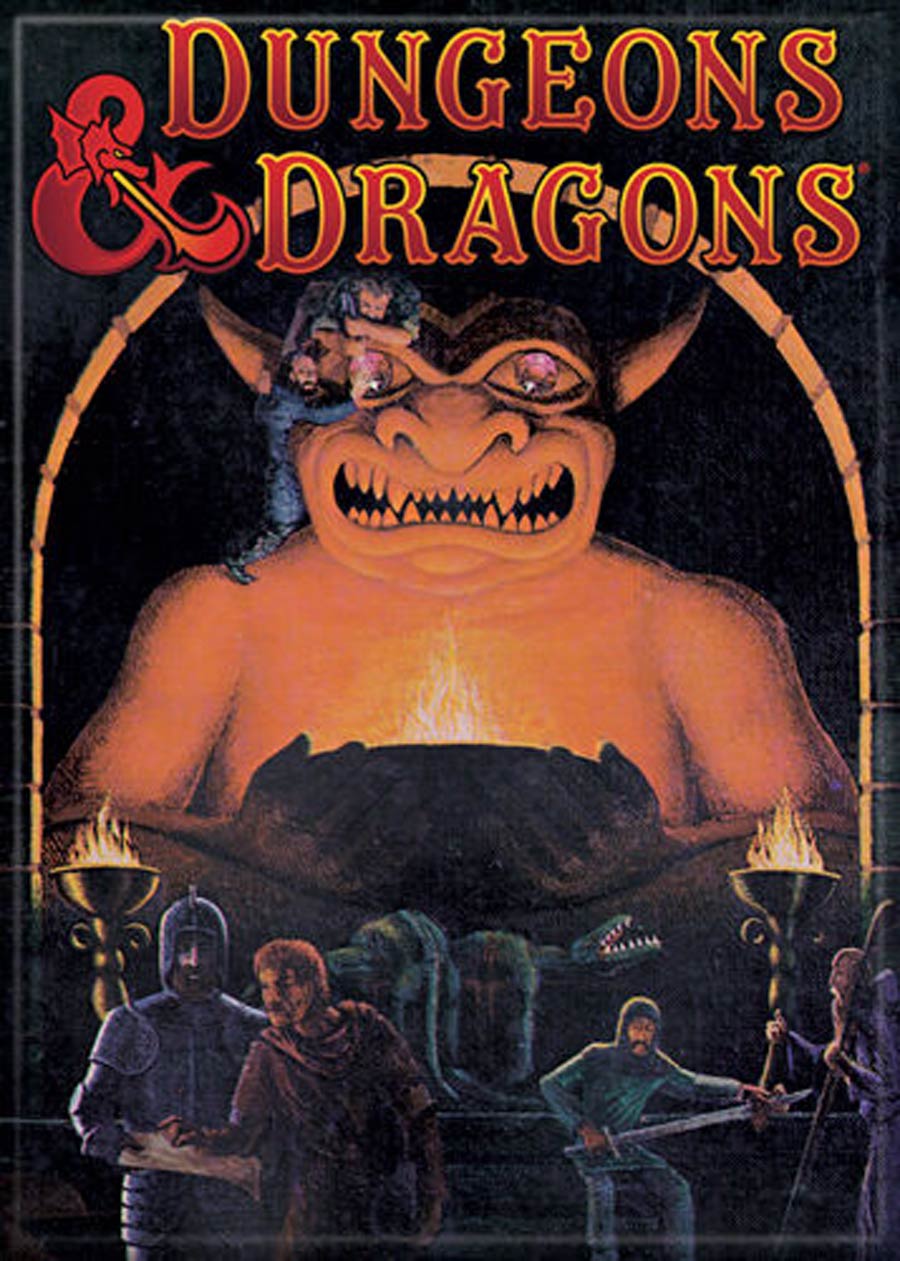 Dungeons & Dragons 2.5x3.5-Inch Magnet - Advance D&D (73874DD)