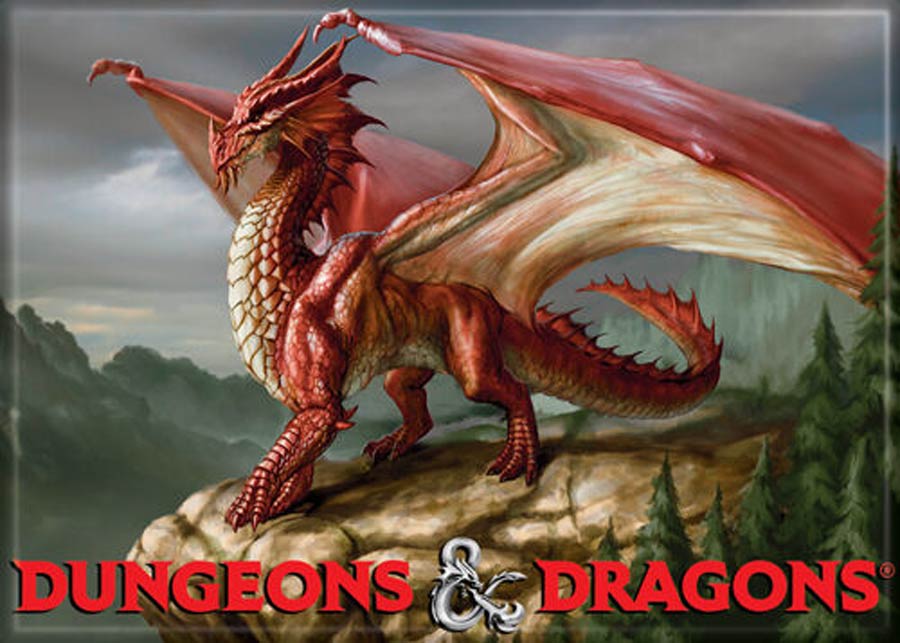 Dungeons & Dragons 2.5x3.5-Inch Magnet - 4th Edition (73890DD)