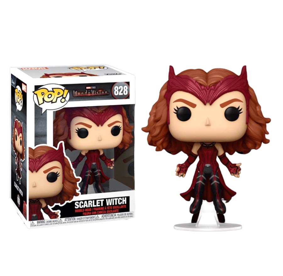 POP Marvel WandaVision Scarlet Witch Vinyl Bobble Head