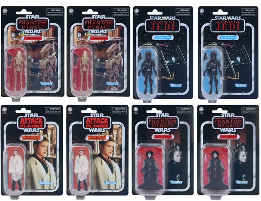Star Wars Vintage Series 3.75-Inch Action Figure 2021 Wave 5 Assortment Case of 8 Figures