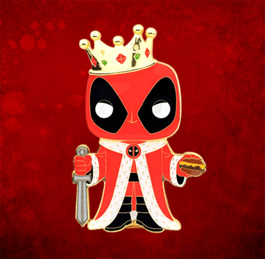 POP Pins Marvel Deadpool King Deadpool Enamel Pin