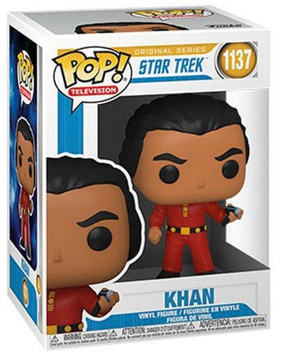 POP Television Star Trek Khan Vinyl Figure