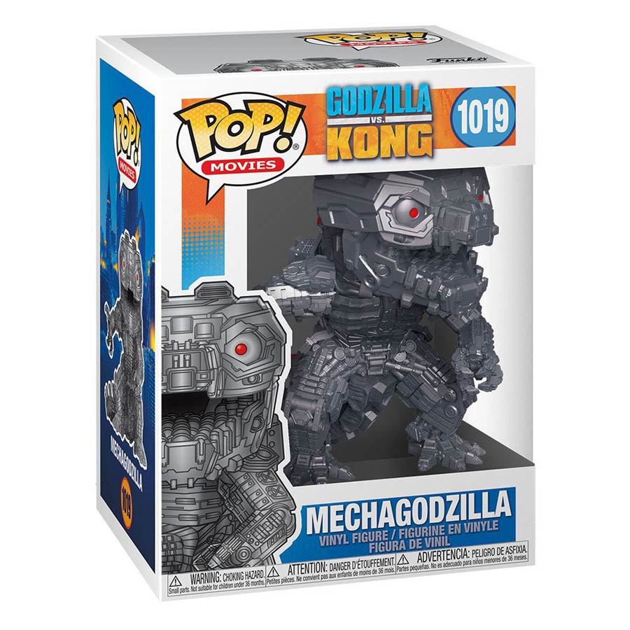 POP Movies Godzilla vs Kong Mechagodzilla Metallic Vinyl Figure