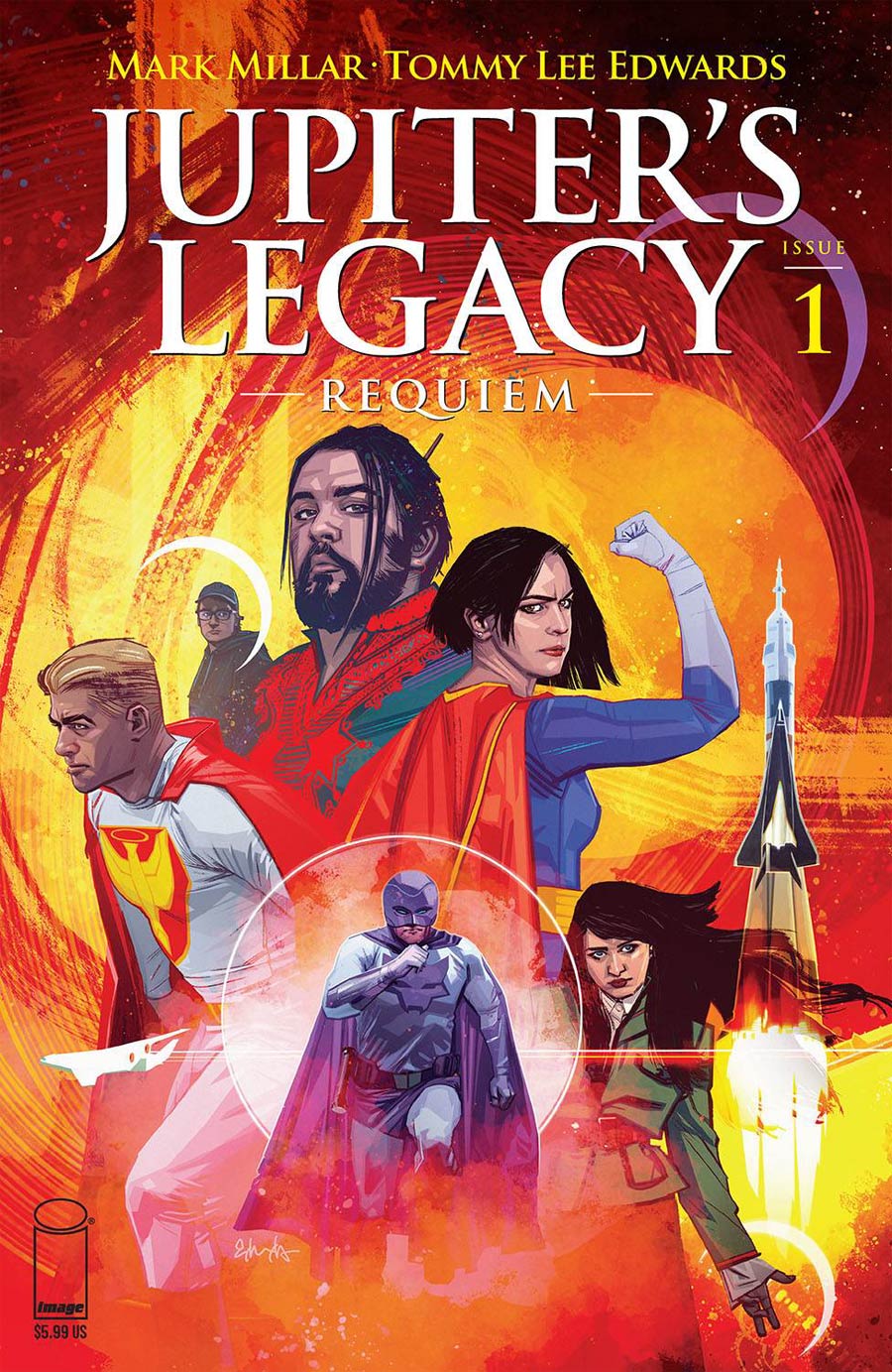 Jupiters Legacy Requiem #1 Cover A Regular Tommy Lee Edwards Cover