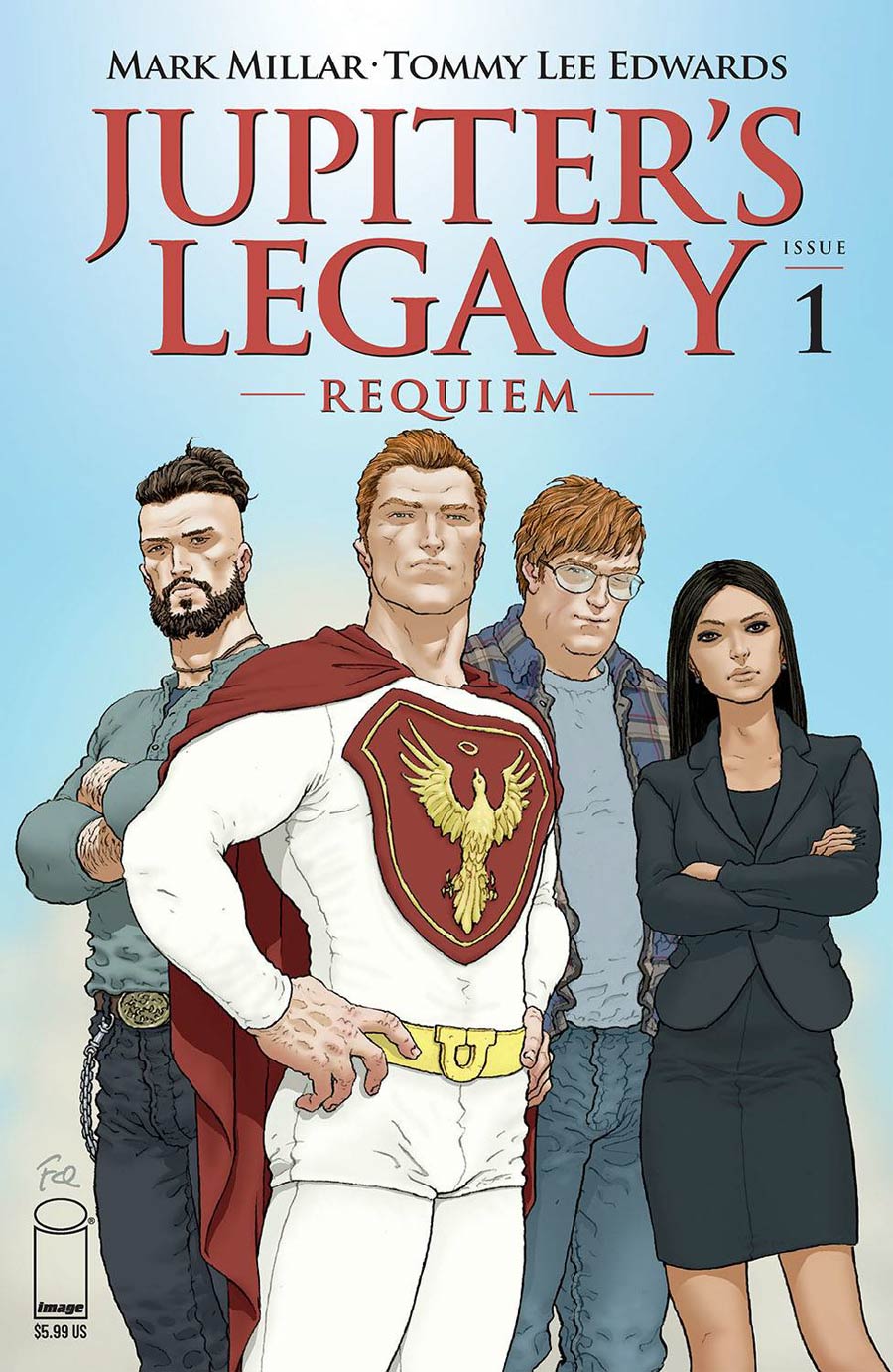 Jupiters Legacy Requiem #1 Cover B Variant Frank Quitely Color Cover