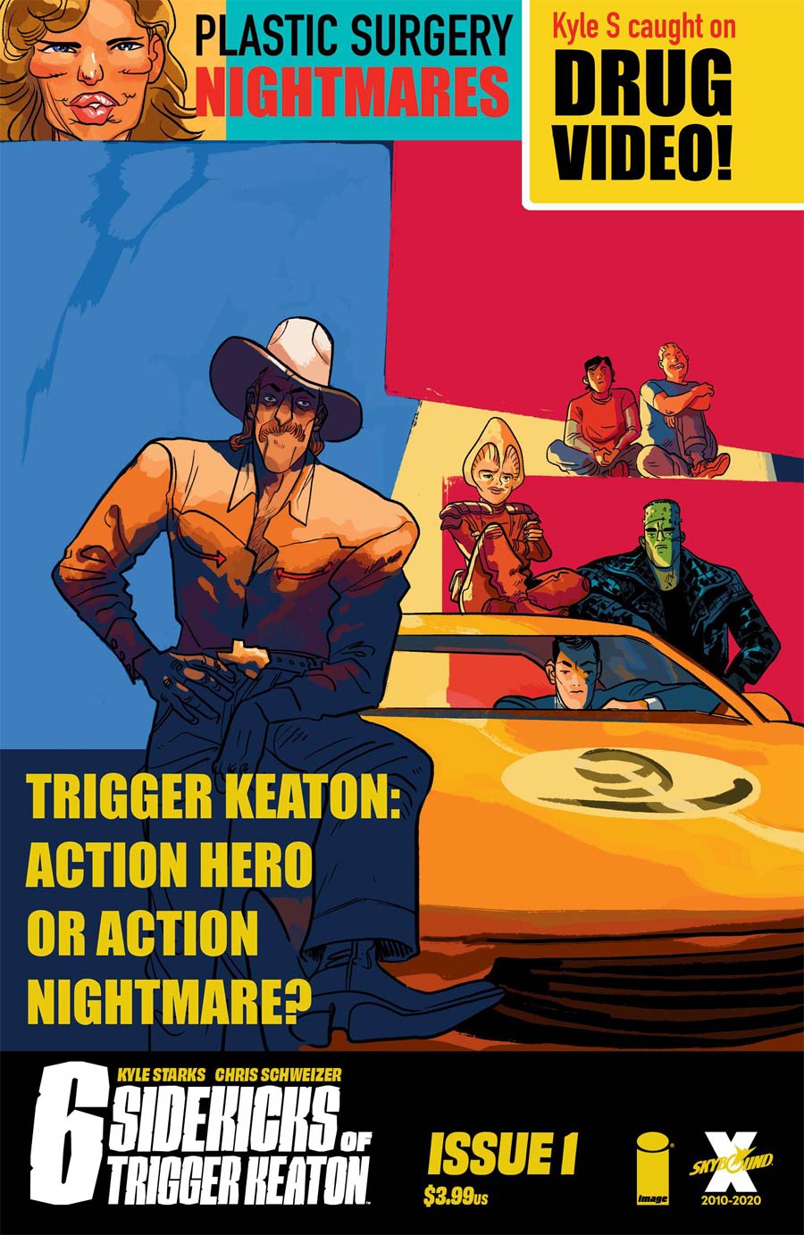 Six Sidekicks Of Trigger Keaton #1 Cover B Variant Erica Henderson Cover