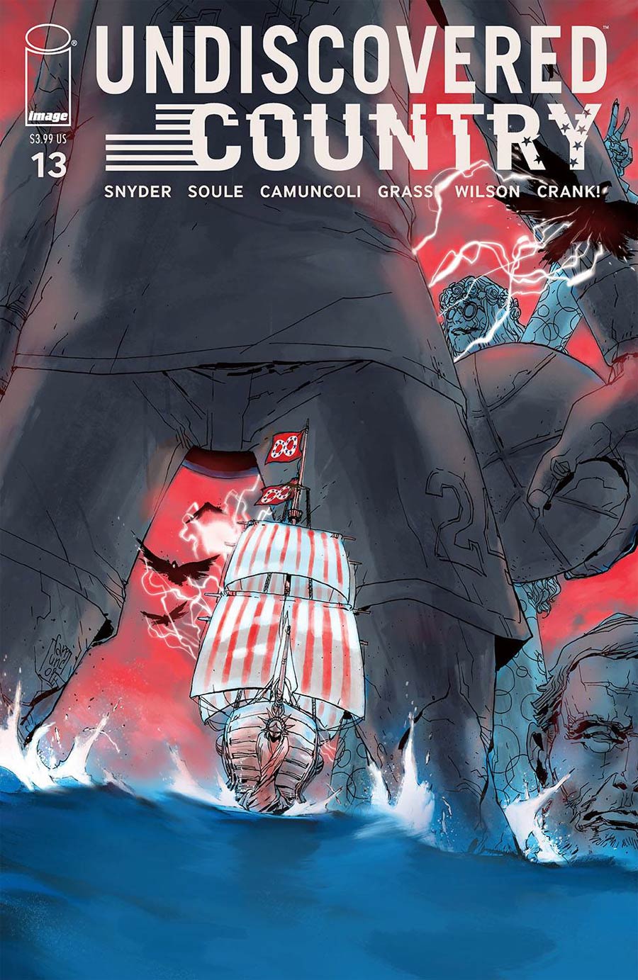 Undiscovered Country #13 Cover A Regular Giuseppe Camuncoli Cover