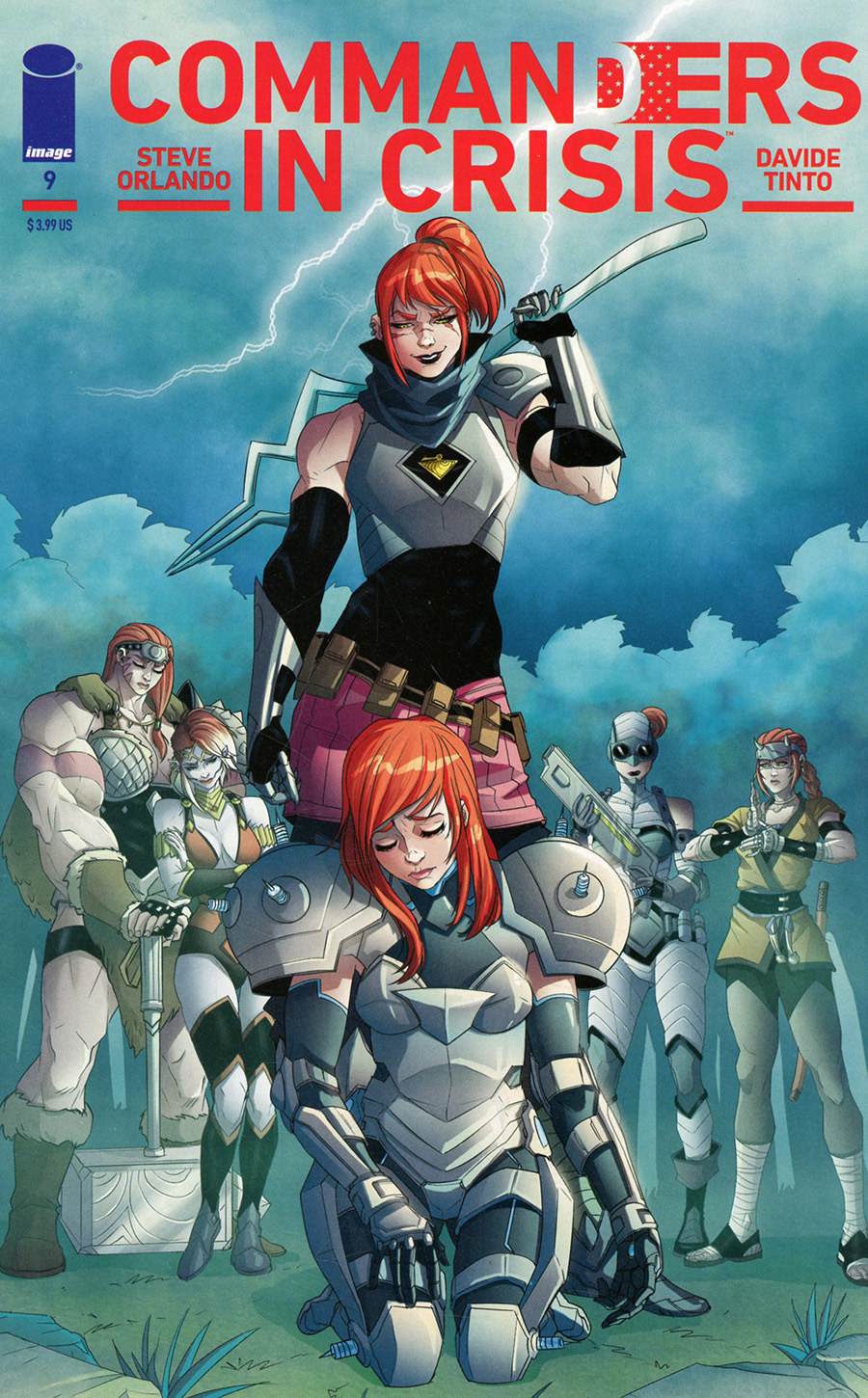 Commanders In Crisis #9 Cover A Regular Davide Tinto Cover