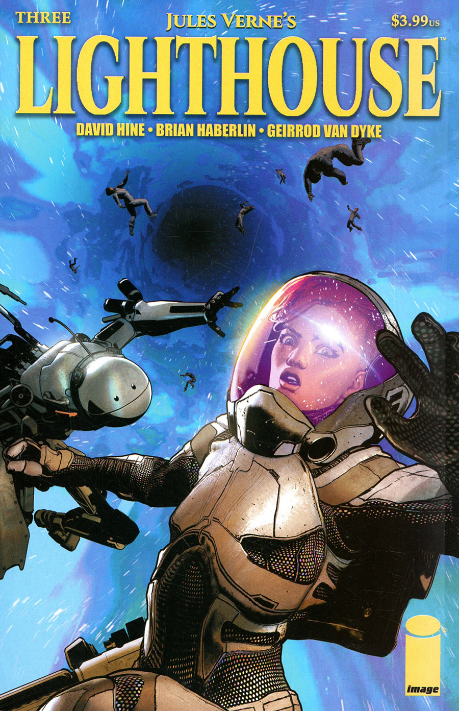 Jules Vernes Lighthouse #3 Cover A Regular Brian Haberlin & Geirrod Van Dyke Cover