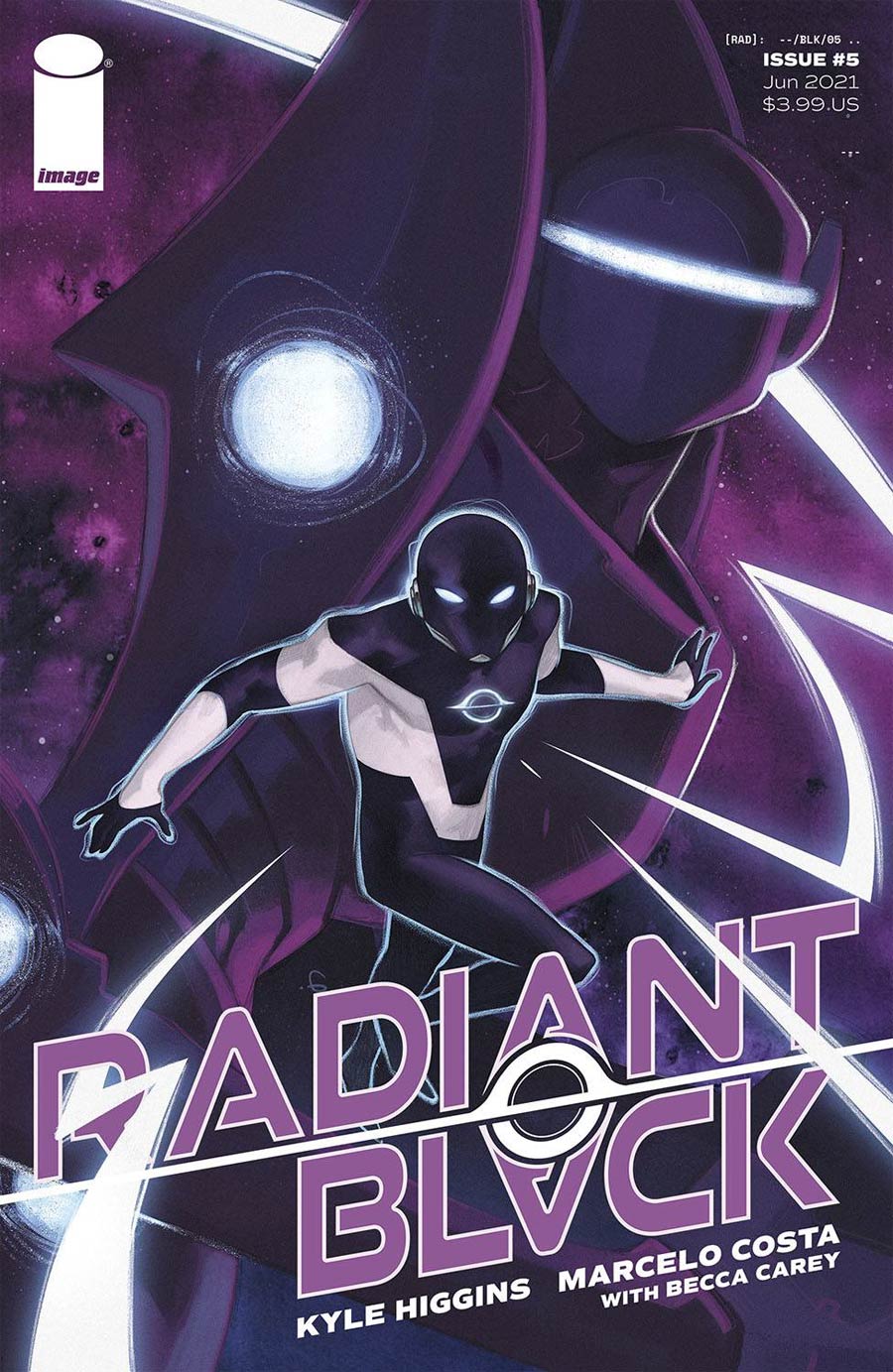 Radiant Black #5 Cover B Variant Diego Greco Cover