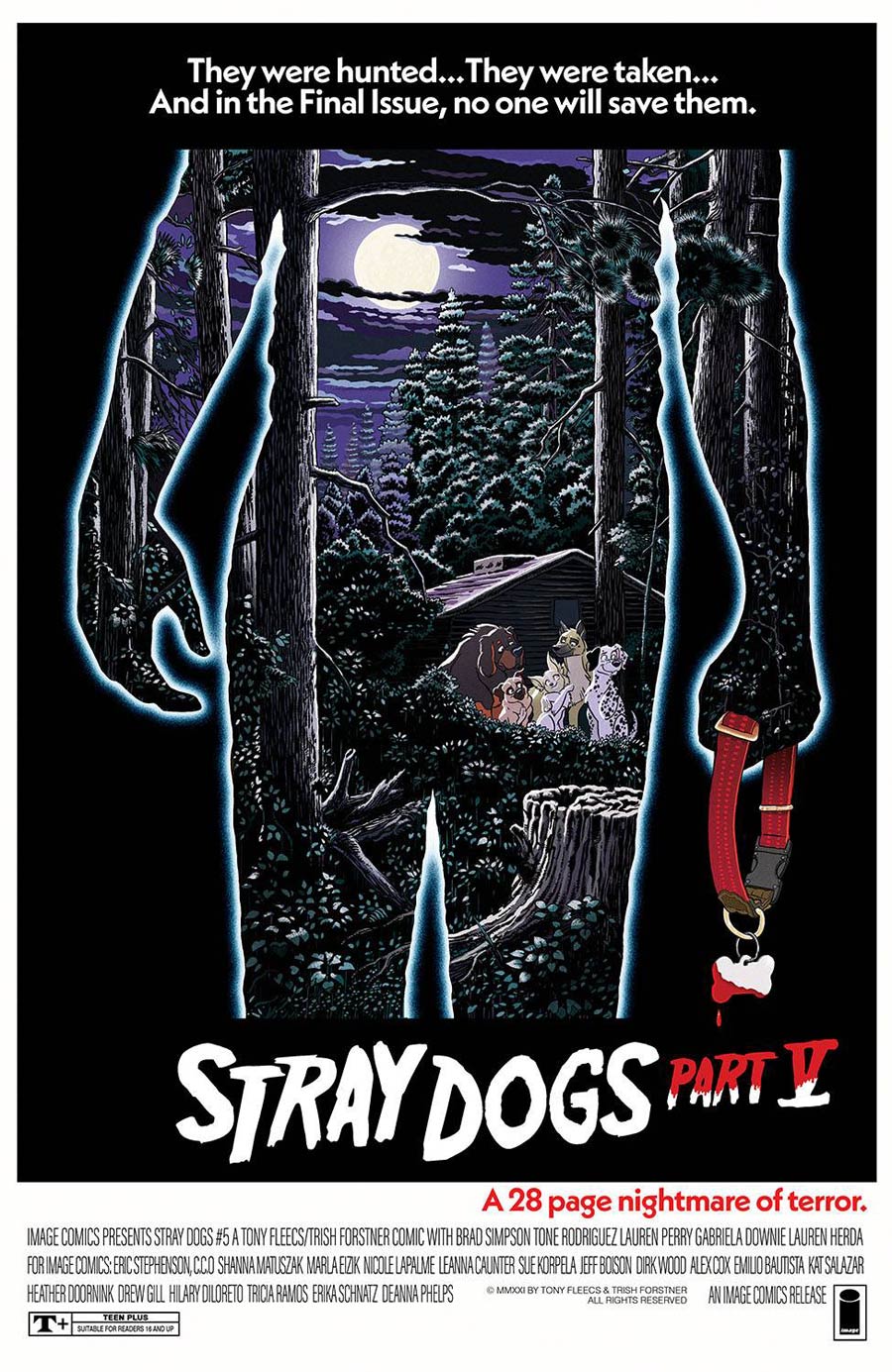 Stray Dogs #5 Cover B Variant Trish Forstner & Tony Fleecs Horror Movie Cover (Limit 1 Per Customer)