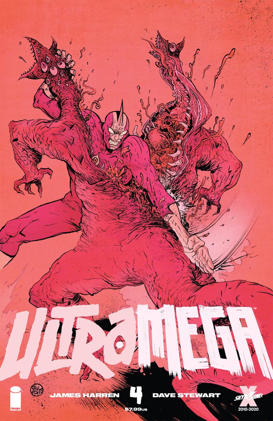 Ultramega By James Harren #4 Cover B Variant Paul Pope & Mike Spicer Cover