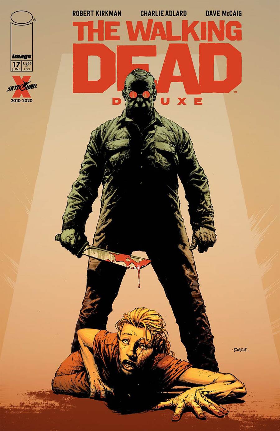 Walking Dead Deluxe #17 Cover A Variant David Finch & Dave McCaig Cover