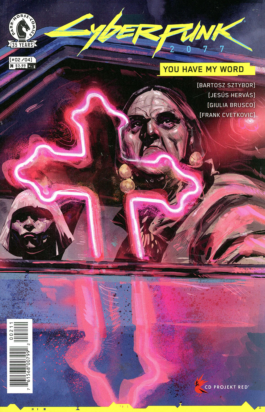 Cyberpunk 2077 You Have My Word #2 Cover A Regular Jesus Hervas Cover