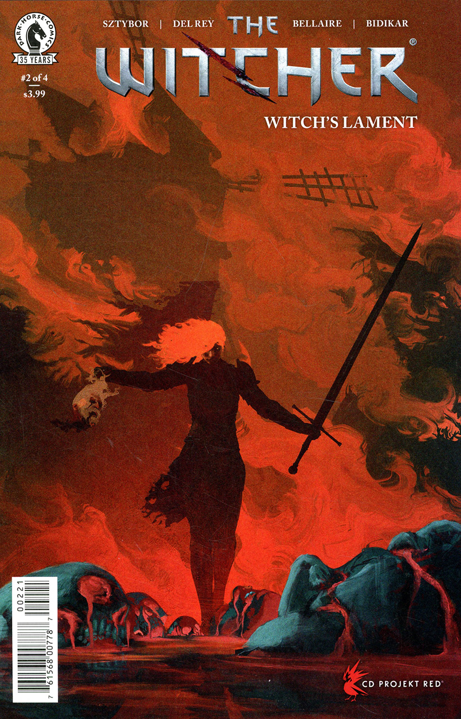 Witcher Witchs Lament #2 Cover B Variant Anato Finnstark Cover