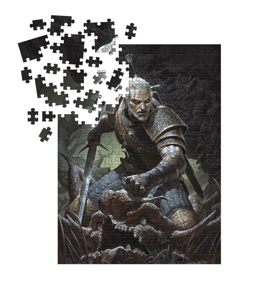 Witcher 3 Wild Hunt Geralt Trophy Puzzle