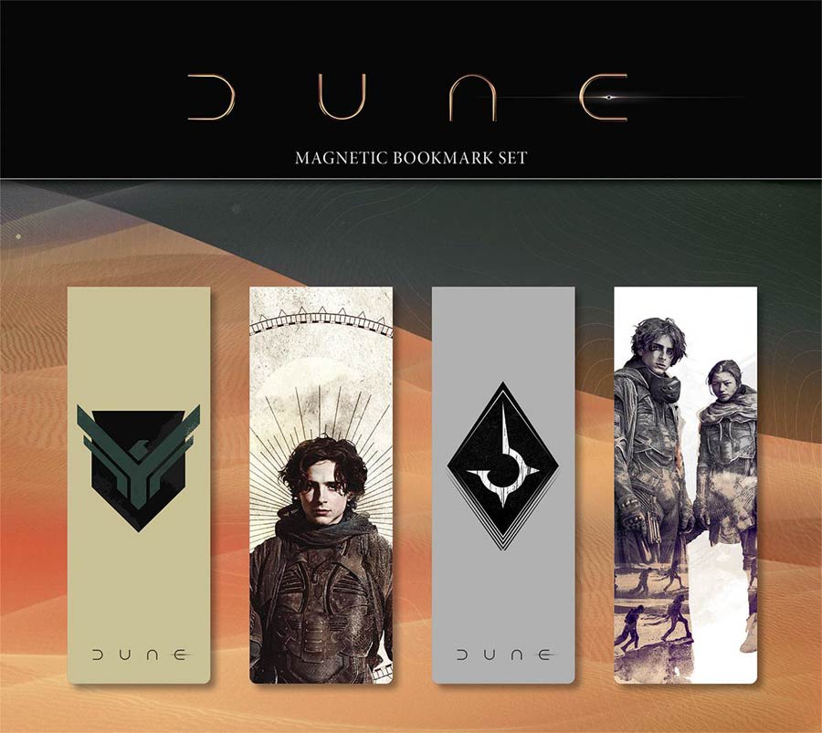 Dune (2021 Movie) Magnetic Bookmark Set #2