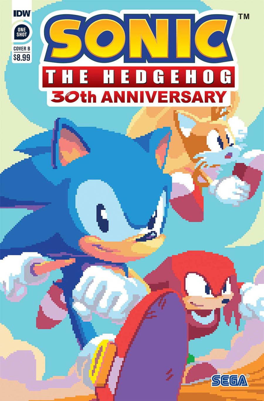Sonic The Hedgehog 30th Anniversary Special Cover B Variant Christina-Antoinette Neofotistou Cover