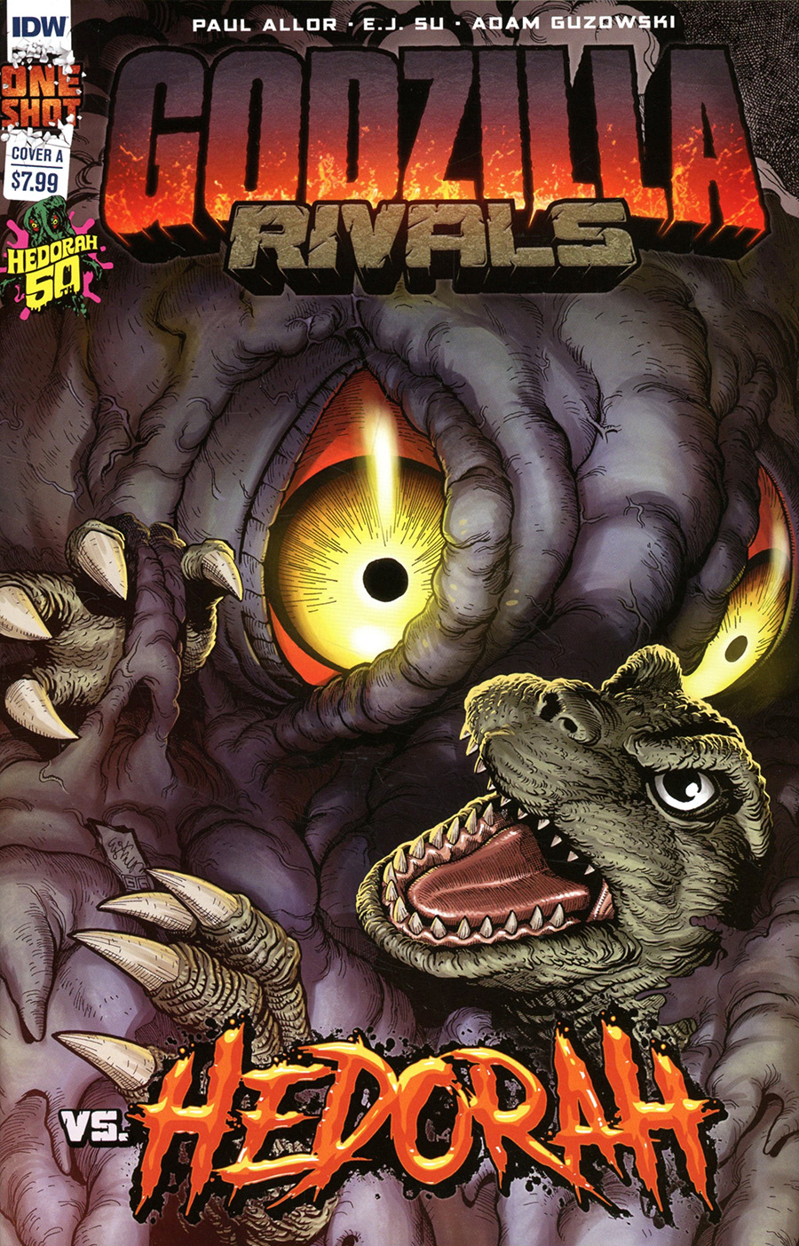 Godzilla Rivals vs Hedorah #1 (One Shot) Cover A Regular EJ Su Cover