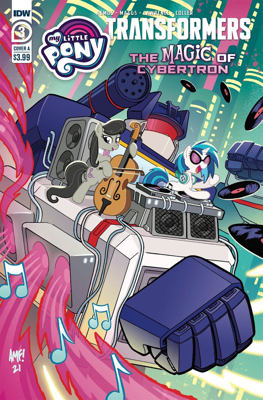 My Little Pony Transformers Friendship In Disguise II #3 Cover A Regular Tony Fleecs Cover