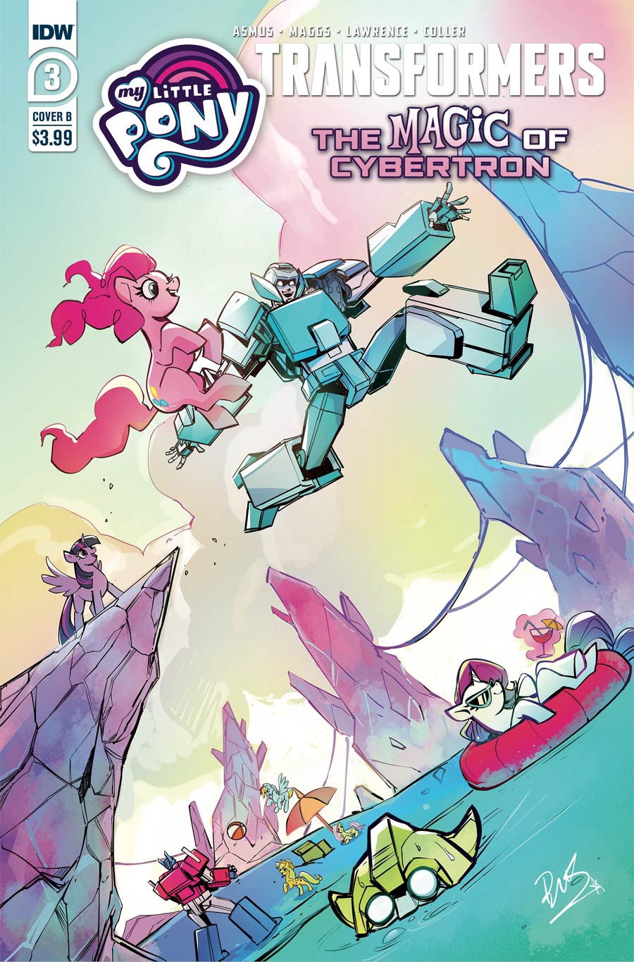 My Little Pony Transformers Friendship In Disguise II #3 Cover B Variant Bethany McGuire-Smith Cover