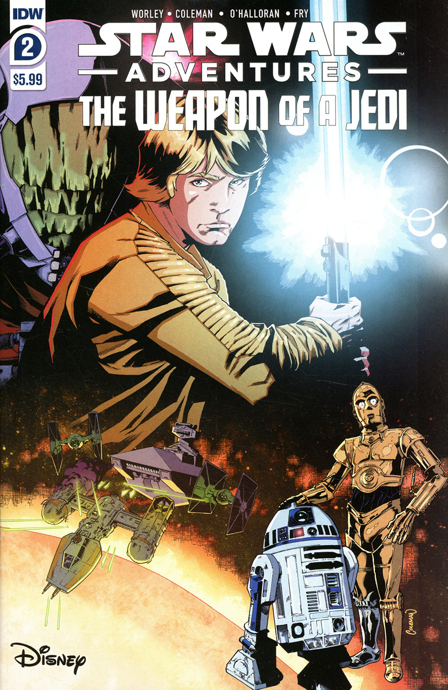 Star Wars Adventures Weapon Of A Jedi #2