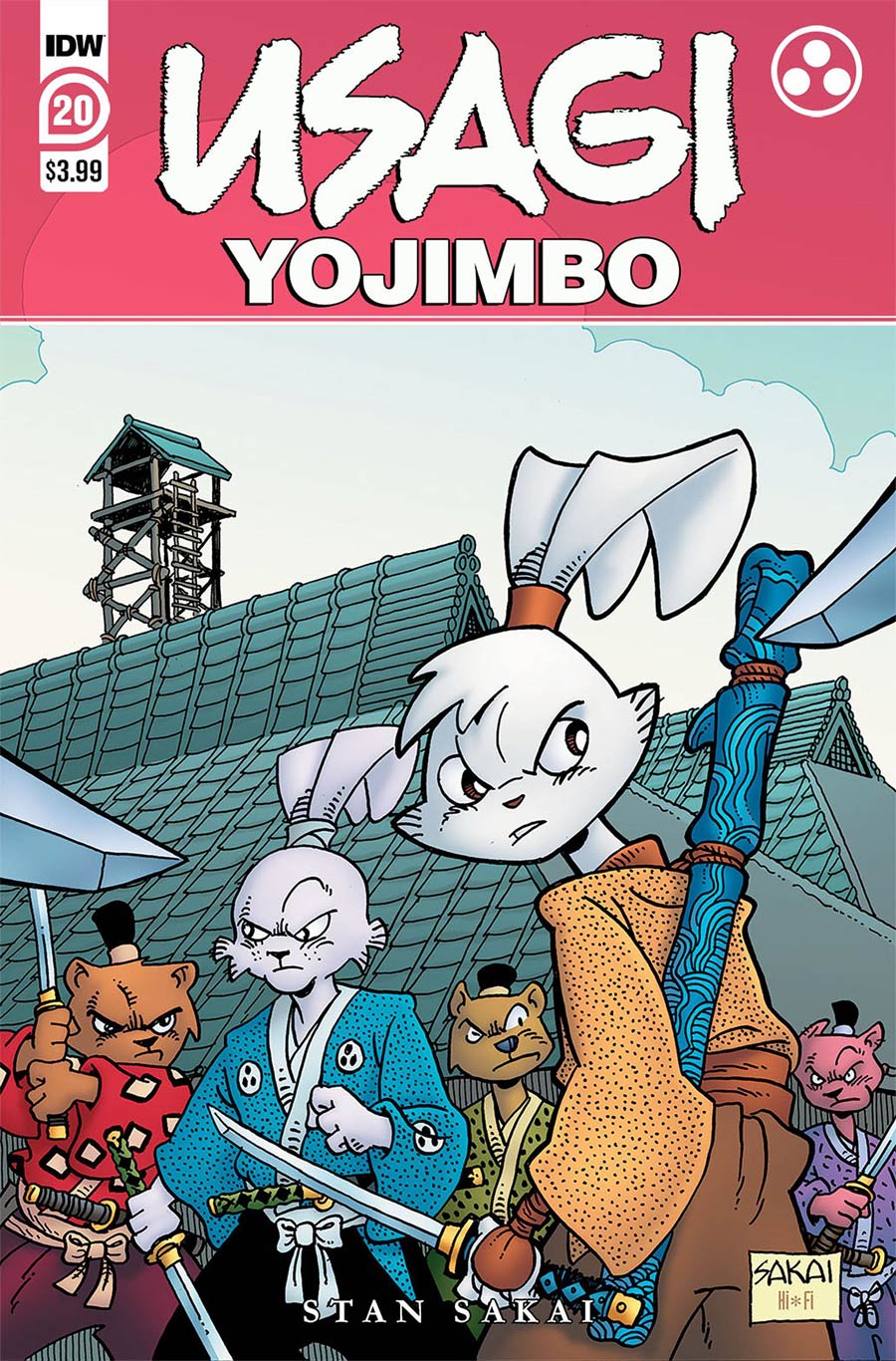 Usagi Yojimbo Vol 4 #20 Cover A Regular Stan Sakai Cover (Limit 1 Per Customer)