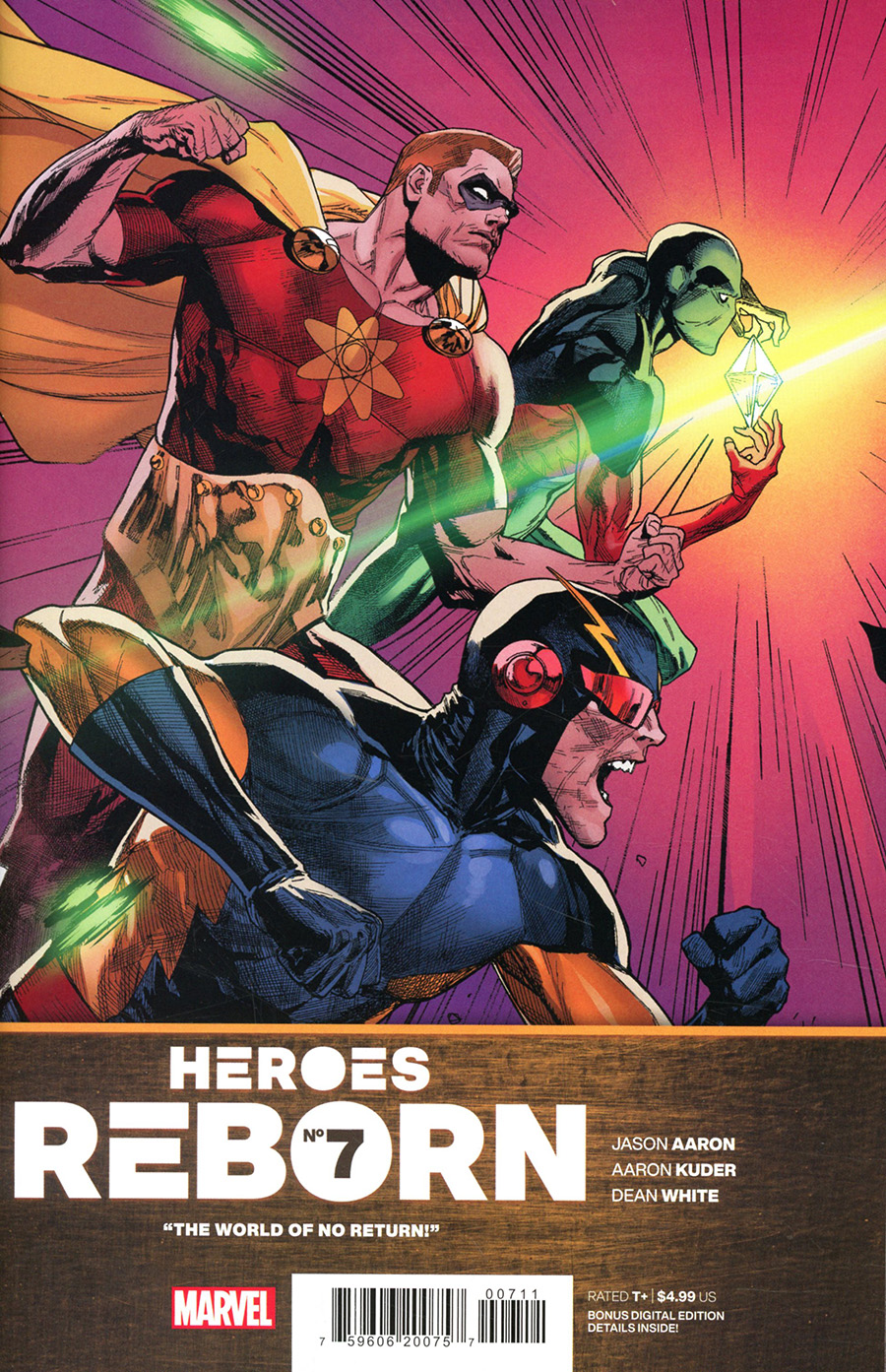 Heroes Reborn #7 Cover A Regular Leinil Francis Yu Cover