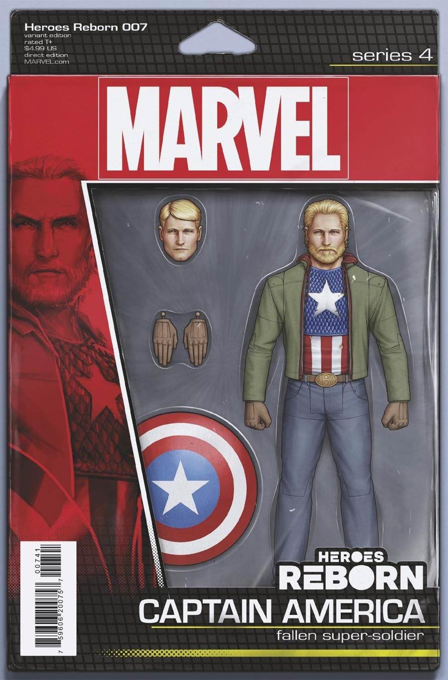 Heroes Reborn #7 Cover C Variant John Tyler Christopher Action Figure Cover