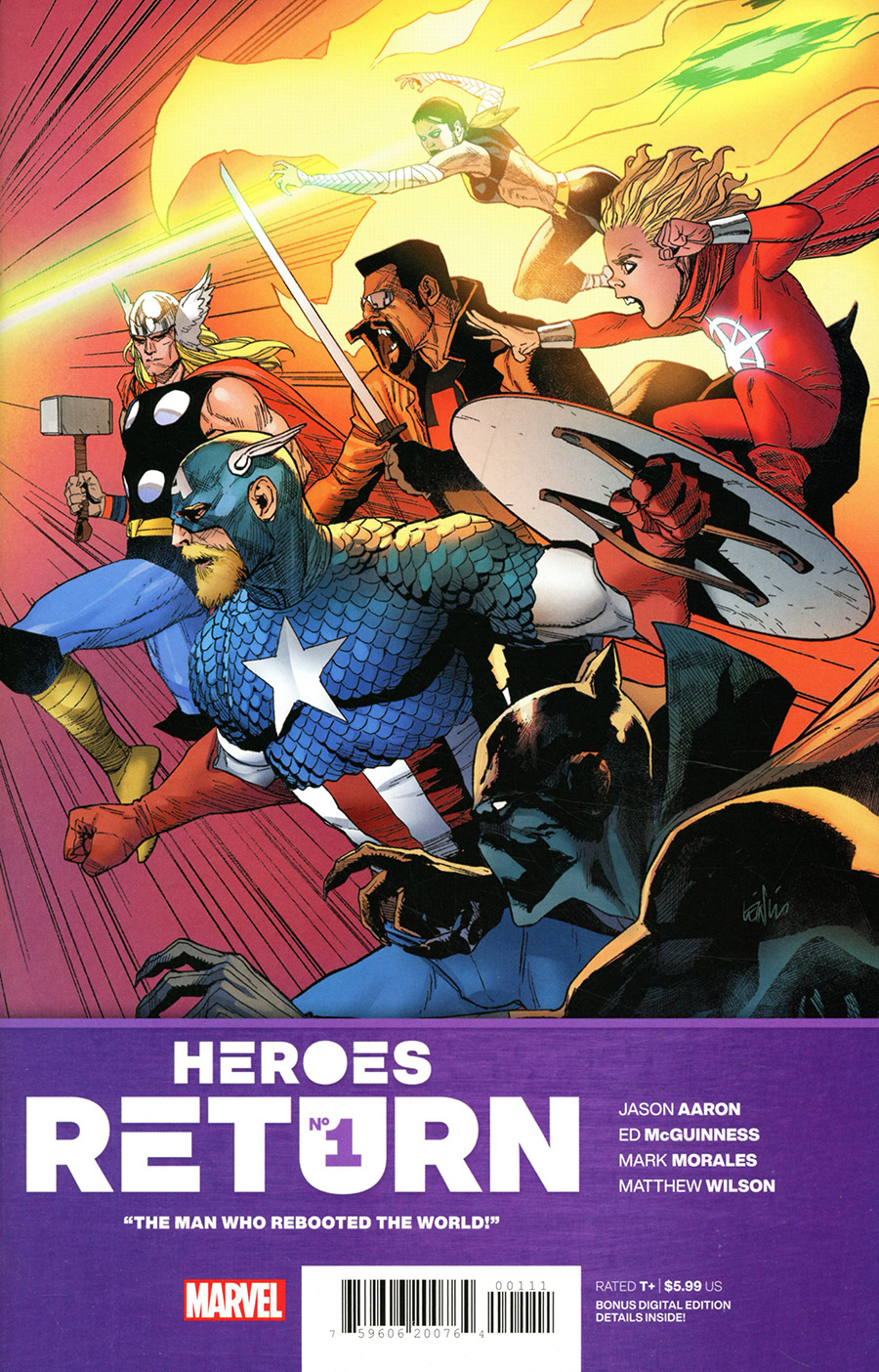 Heroes Return #1 (One Shot) Cover A Regular Leinil Francis Yu Cover
