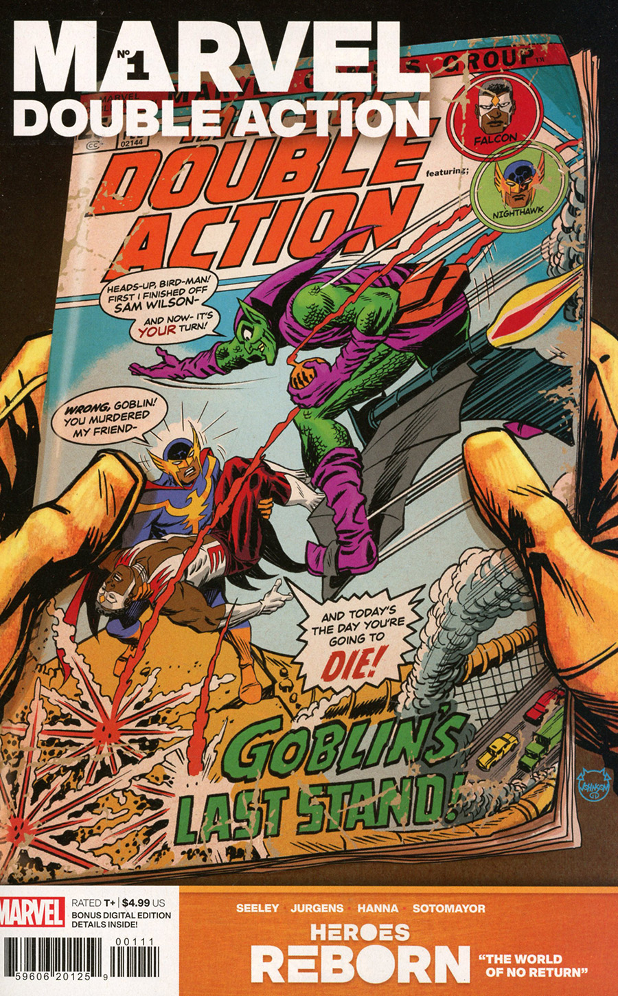 Heroes Reborn Marvel Double Action #1 (One Shot) Cover A Regular Dave Johnson Cover