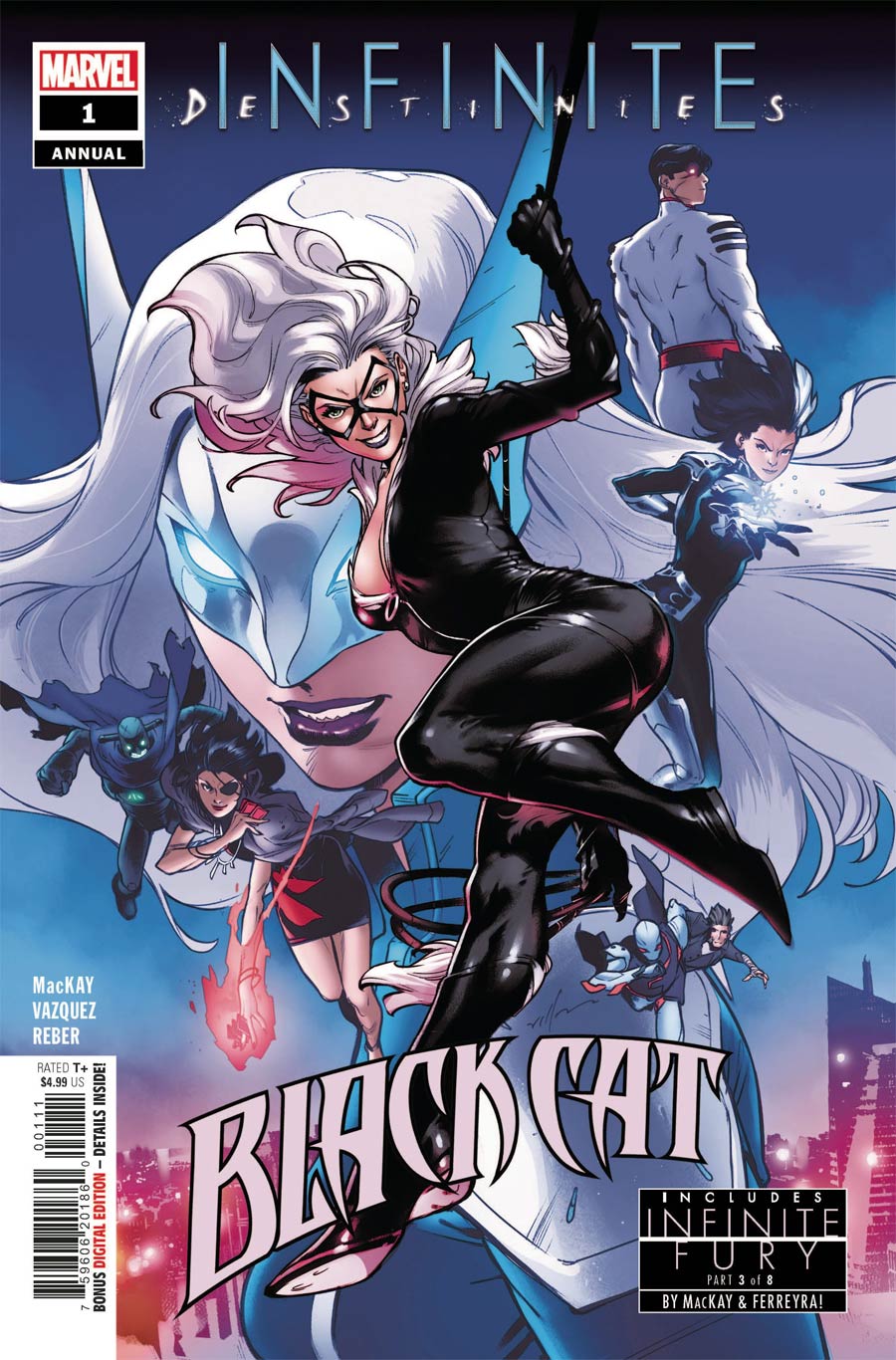 Black Cat Vol 2 Annual #1 Cover A Regular CF Villa Cover (Infinite Destinies Tie-In)