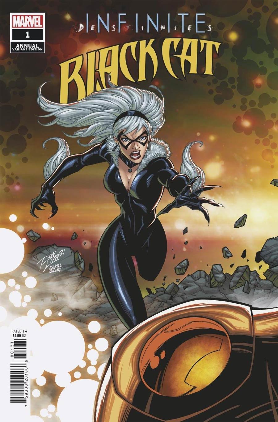 Black Cat Vol 2 Annual #1 Cover B Variant Ron Lim Connecting Cover (Infinite Destinies Tie-In)