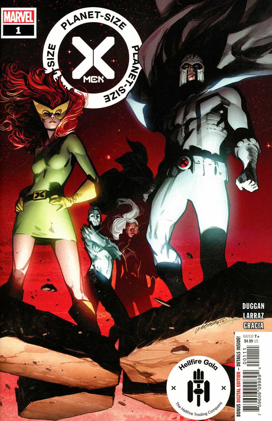 Planet-Size X-Men #1 (One Shot) Cover A Regular Pepe Larraz Cover (Hellfire Gala Tie-In)