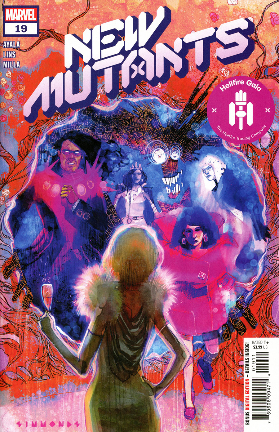 New Mutants Vol 4 #19 Cover A Regular Martin Simmonds Cover (Hellfire Gala Tie-In)