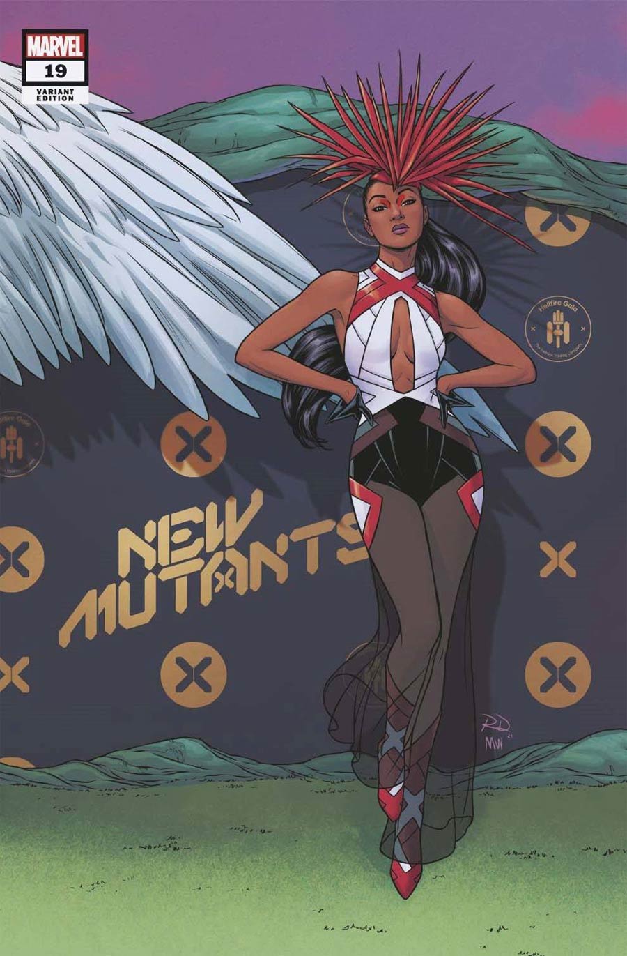 New Mutants Vol 4 #19 Cover B Variant Russell Dauterman Connecting Cover (Hellfire Gala Tie-In)